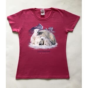 T skjorte Happy Together rosa